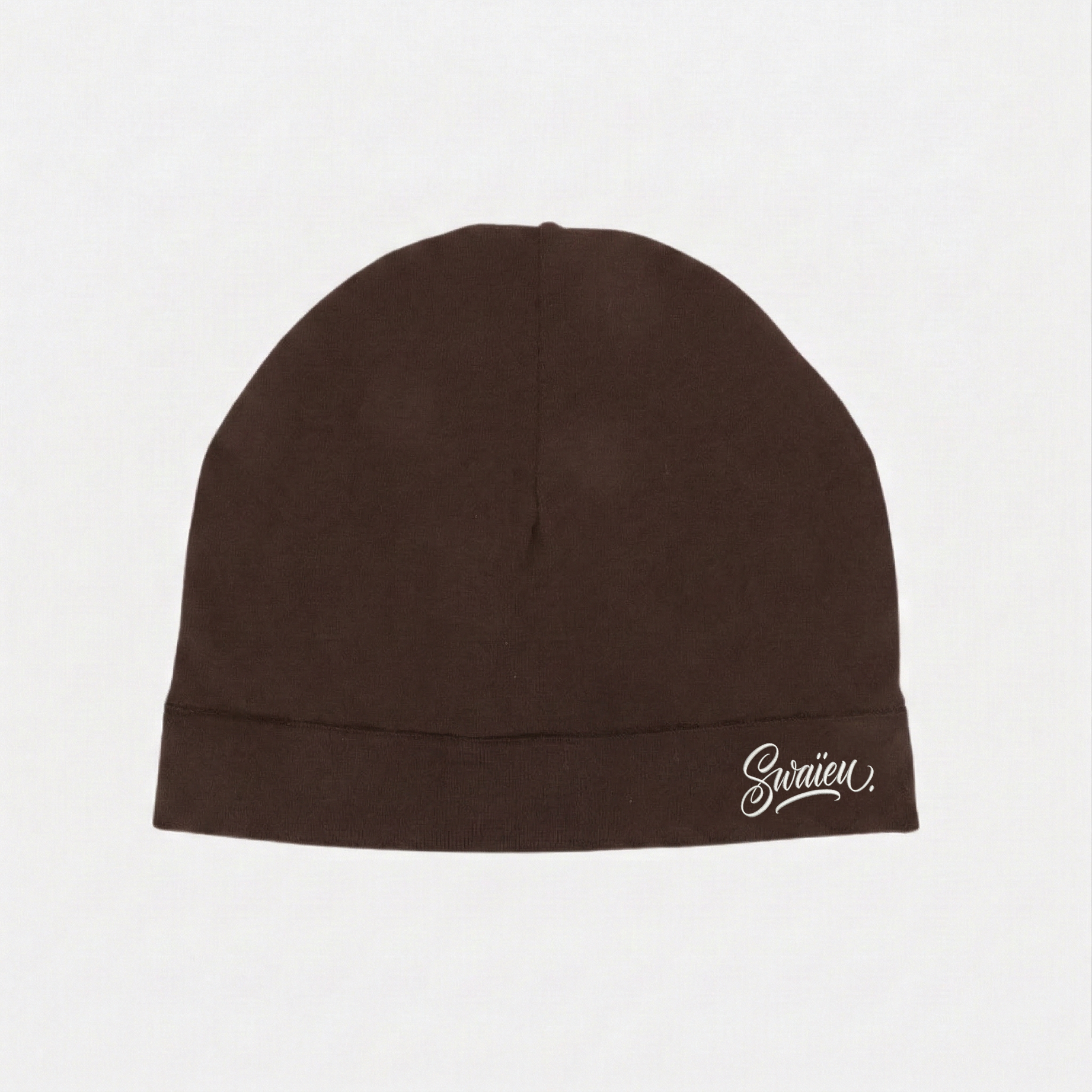 Skull Cap Marron - Doublure en Soie